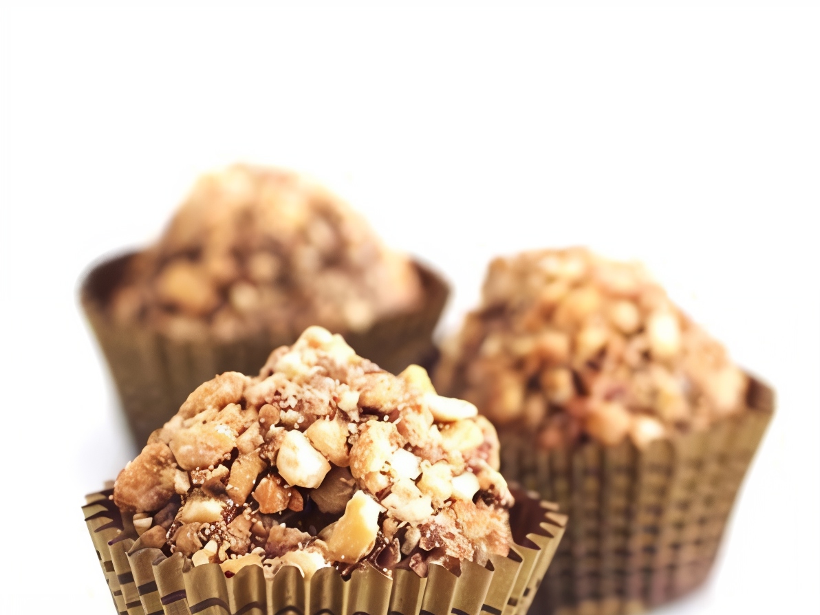 Quick Chocolate Truffles with Pecan Nuts