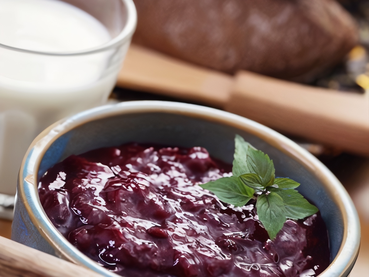 Quick Plum Jam with Lime Zest