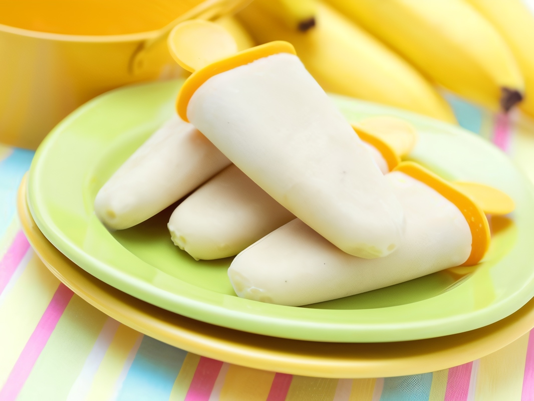 Quick Banana Milk Ice Cream