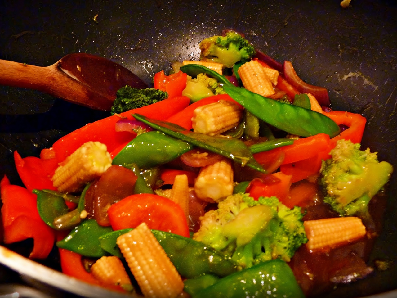Quick Vegetable Stew with Basil and Chili