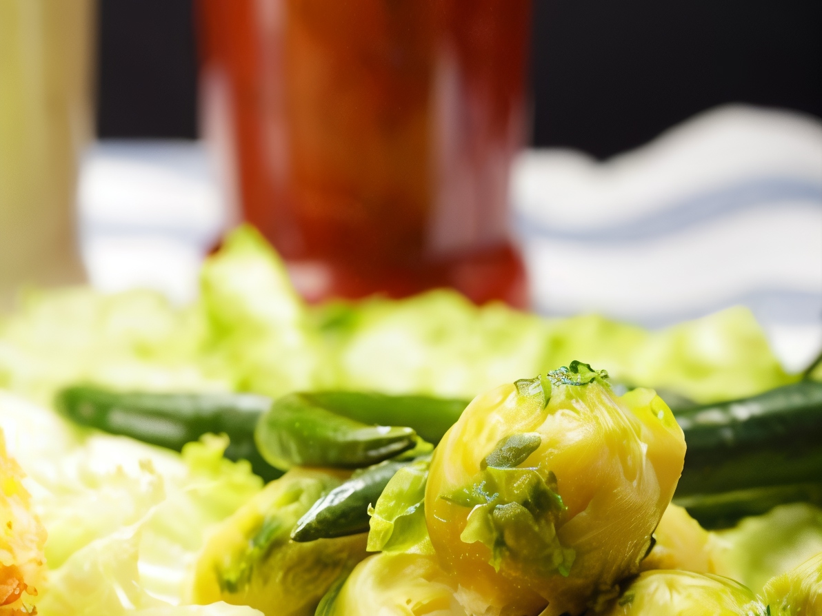 Blanched Brussels Sprouts