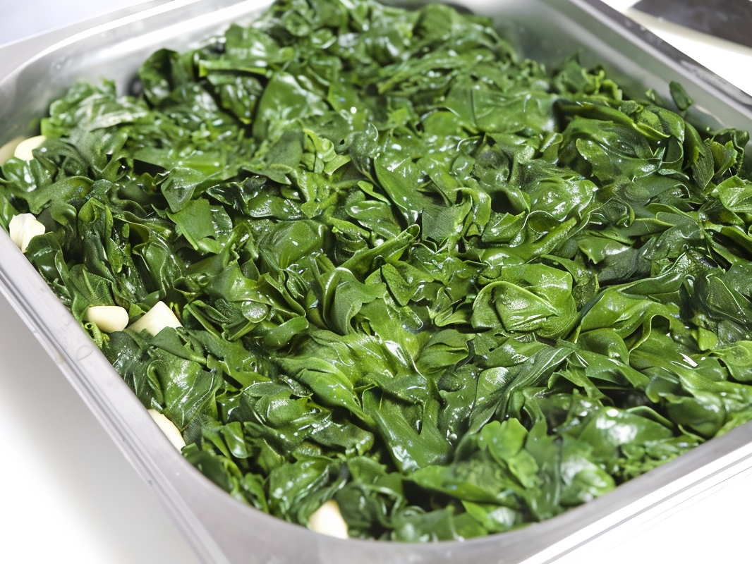 Blanched Spinach