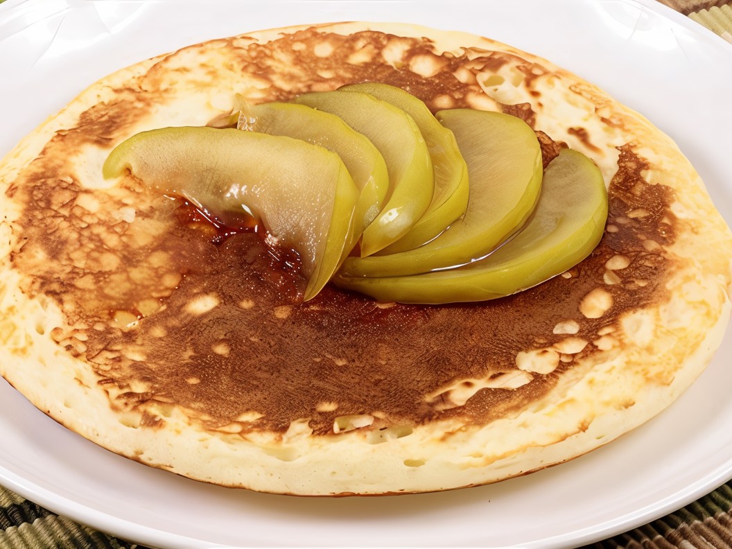 Eggless Ginger and Cinnamon Pancakes