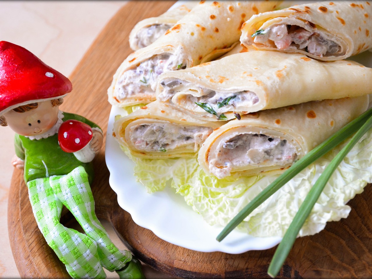 Shrimp Crepes