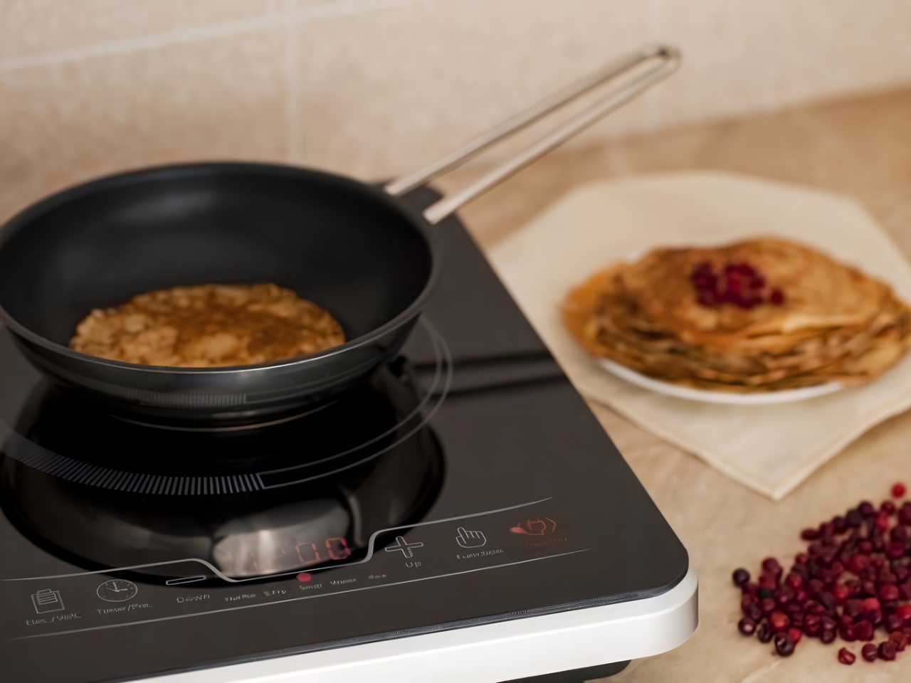 Pancakes with Rowan Jam