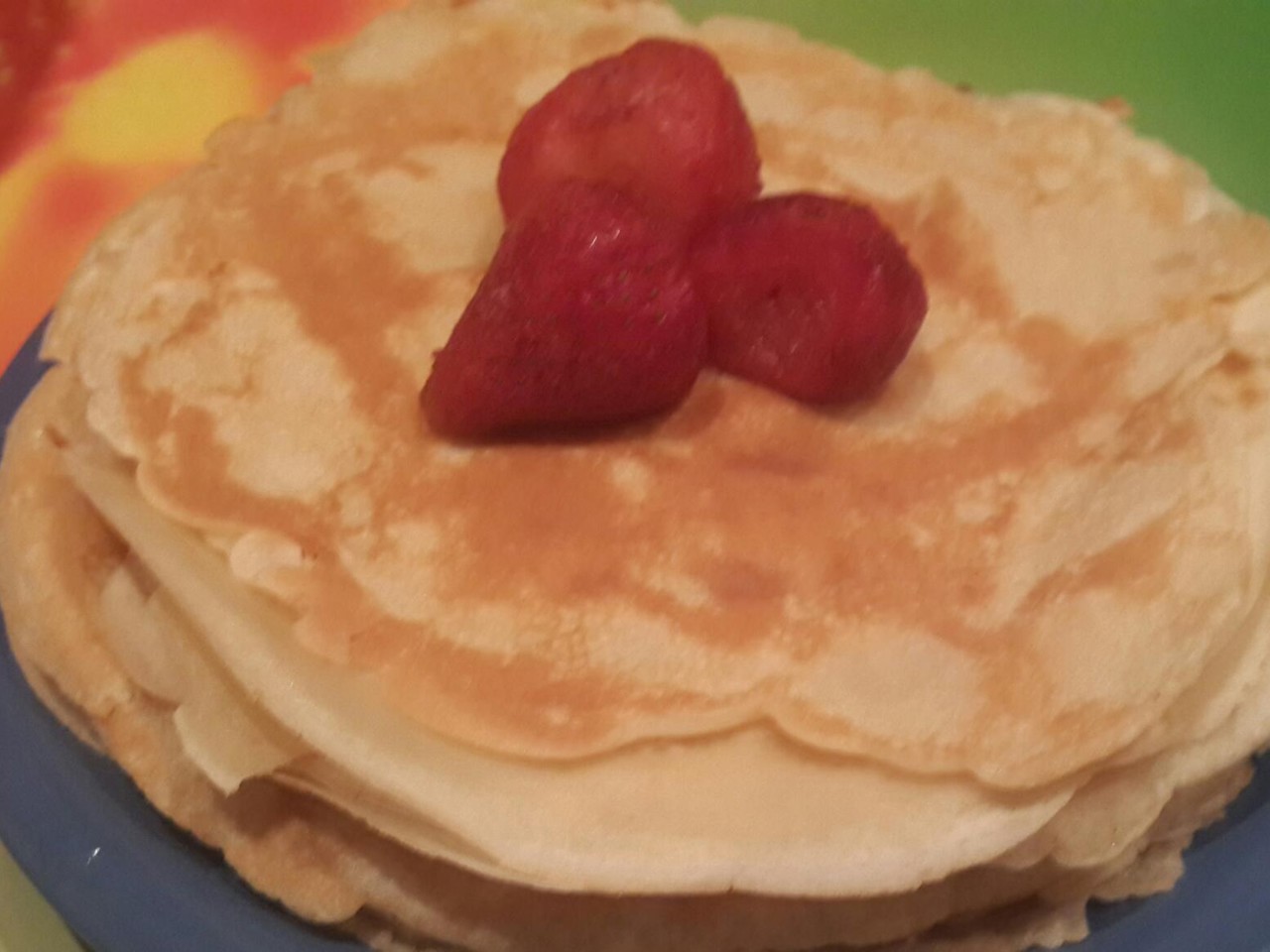 Quick Milk and Water Pancakes