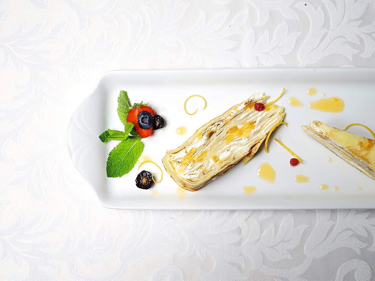 Crepe Orange Pie