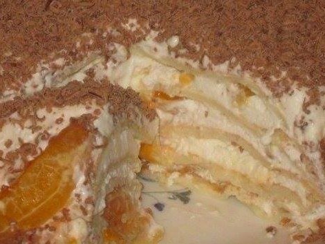 Crepe Cake with Ice Cream Flavor