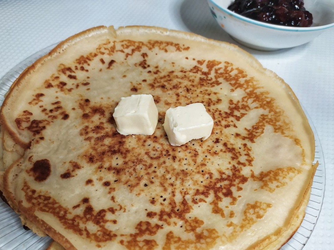 Pancakes with Fermented Milk