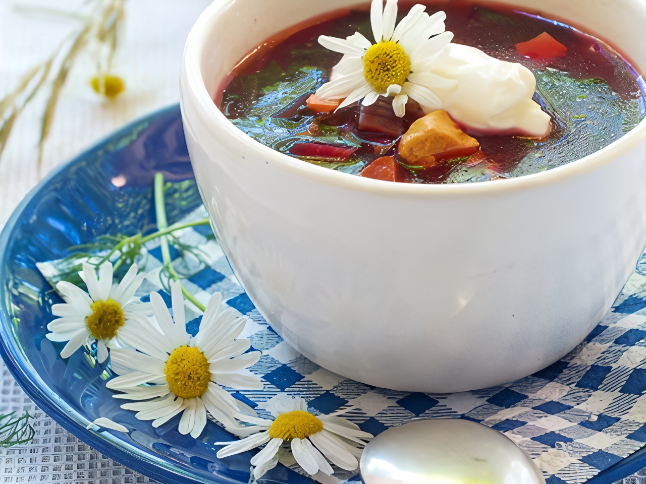 Холодный суп с сельдью – кулинарный рецепт
