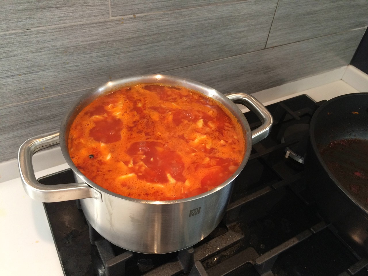 Beef Borscht with Tomato Puree