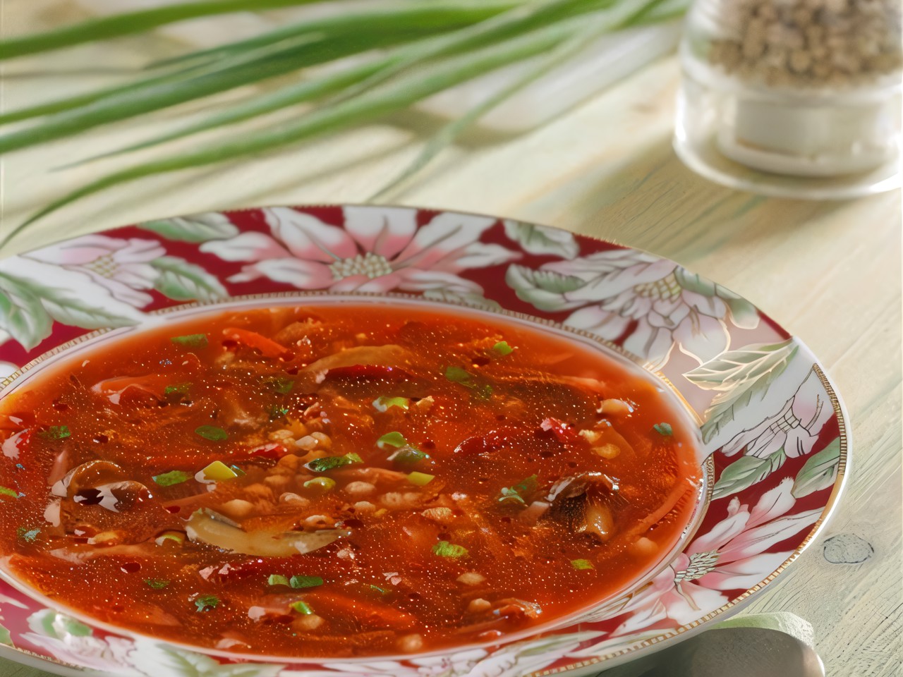 Borscht with Buckwheat