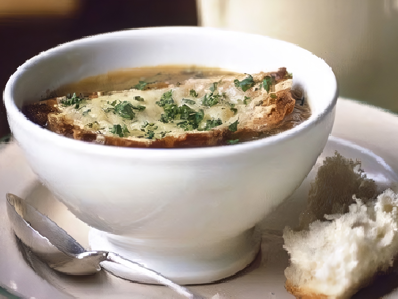 Британский луковый суп (British onion soup)