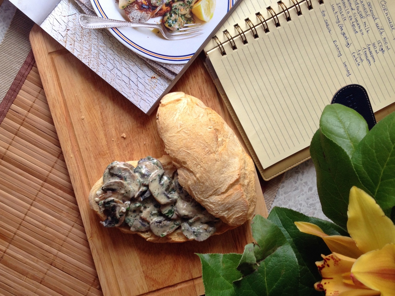 Mushroom Bruschetta