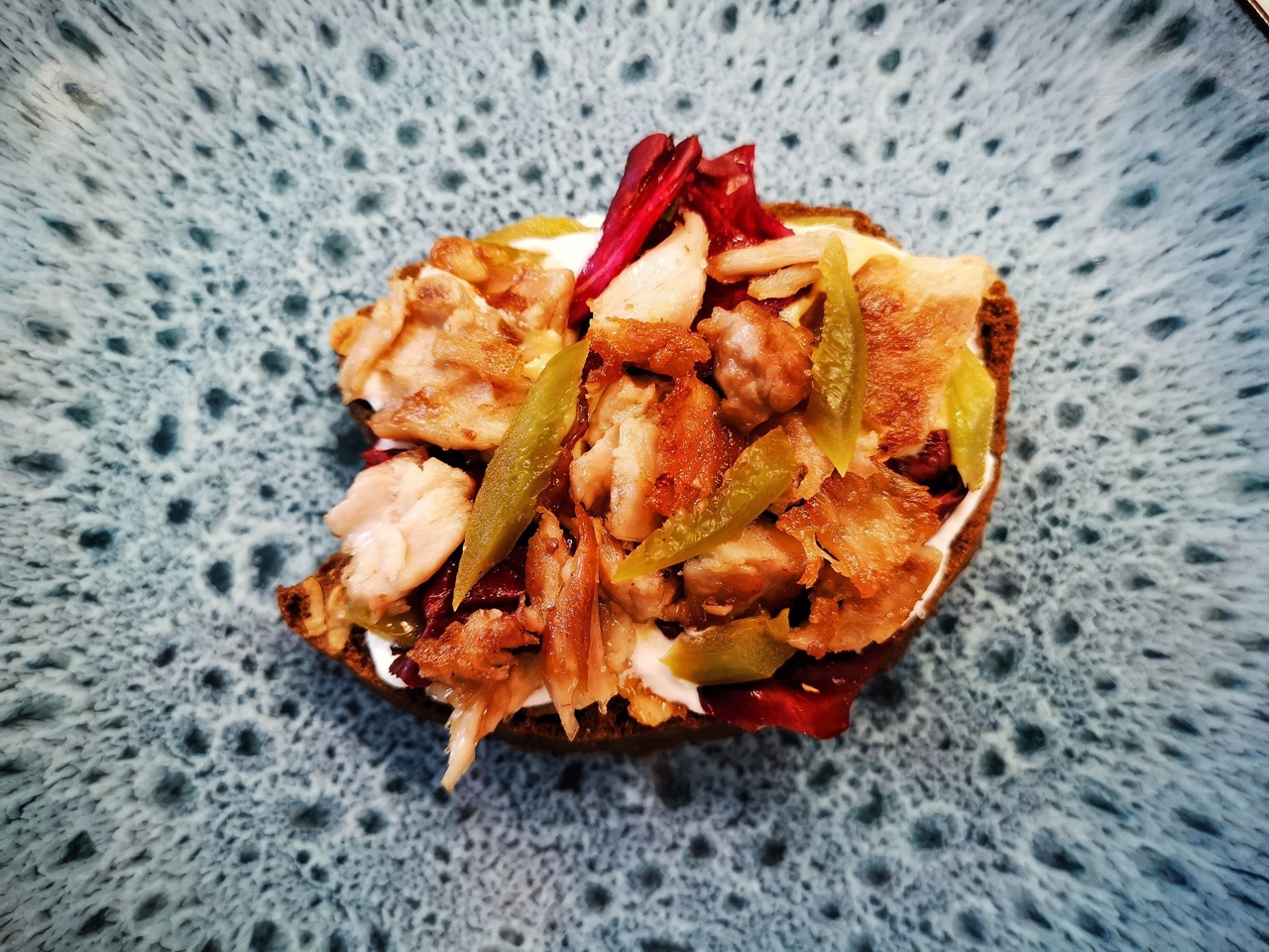 Pork Bruschetta