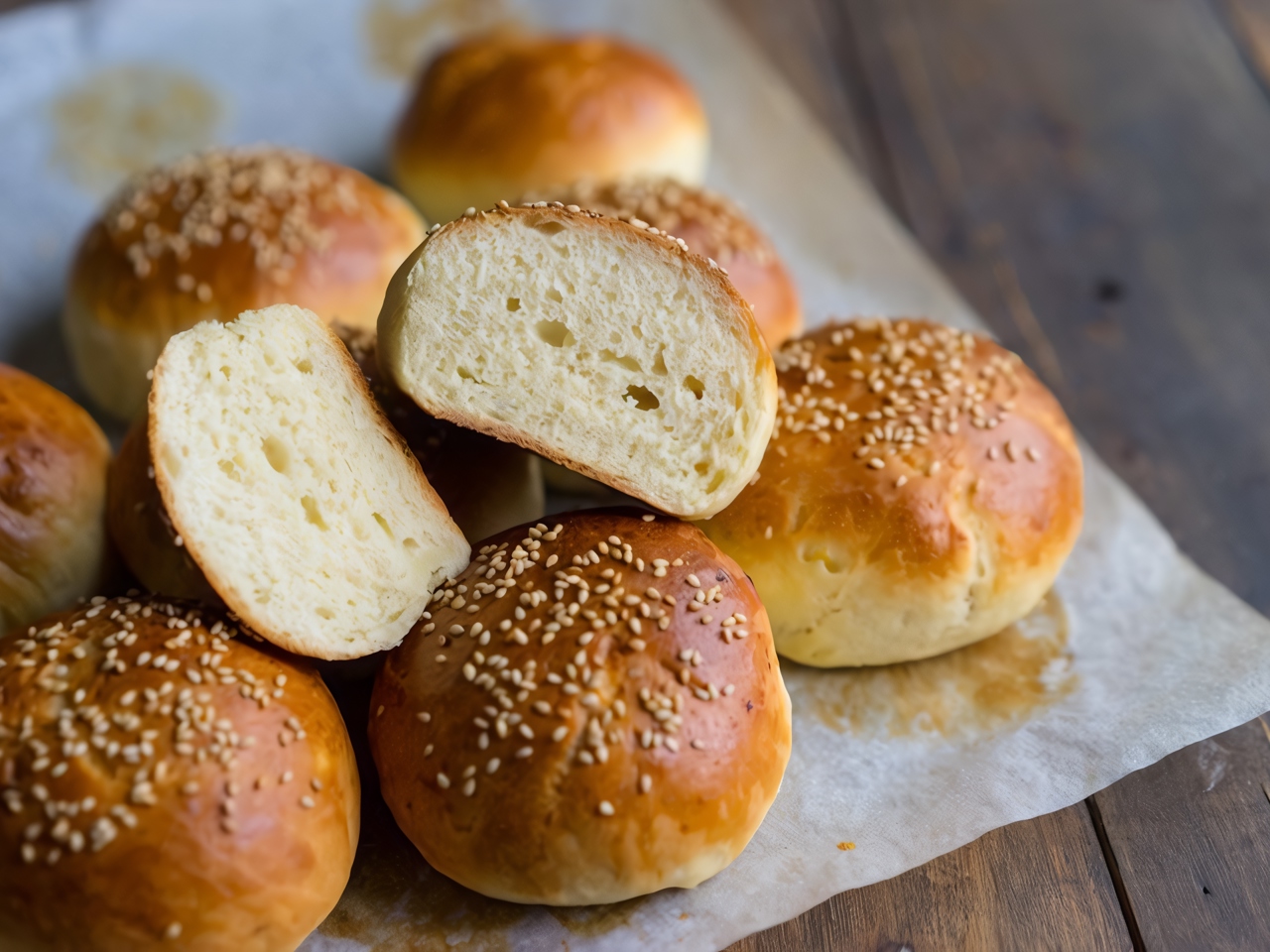 Булочки для бургеров и хот-догов