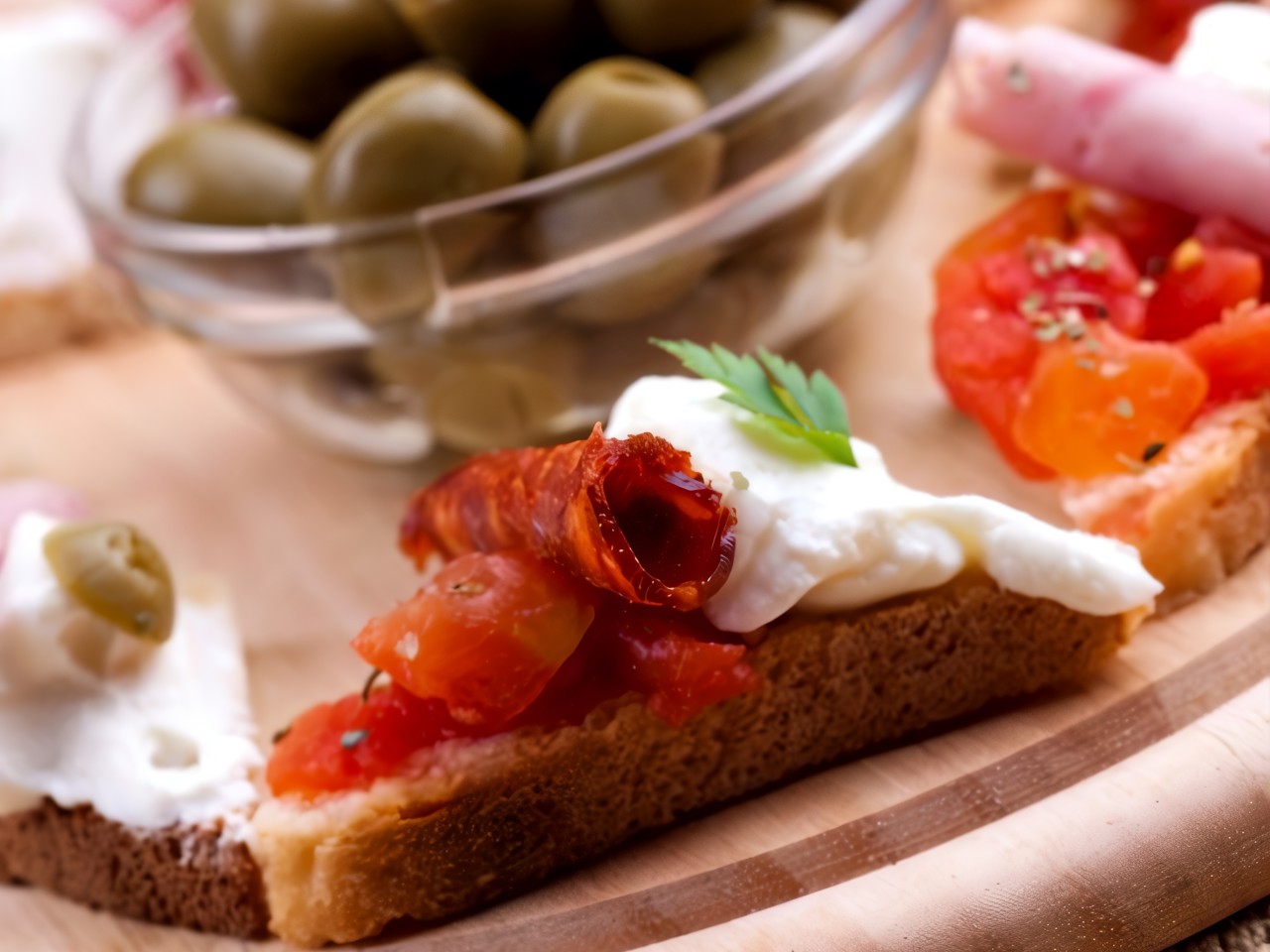Sandwich with Bryndza