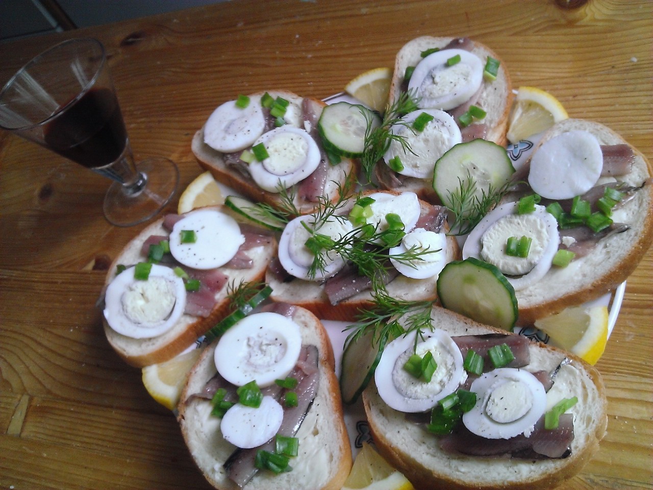 Anchovy Sandwiches