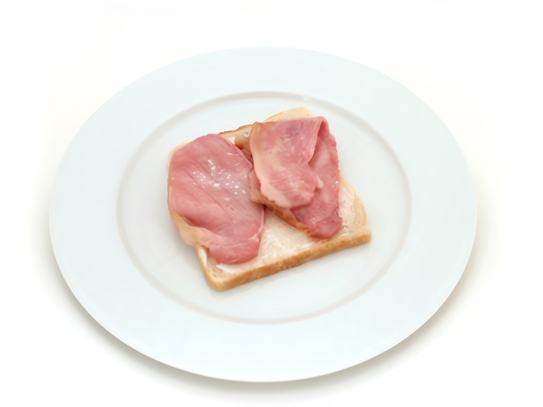 Sandwiches with Smoked Pork under Horseradish