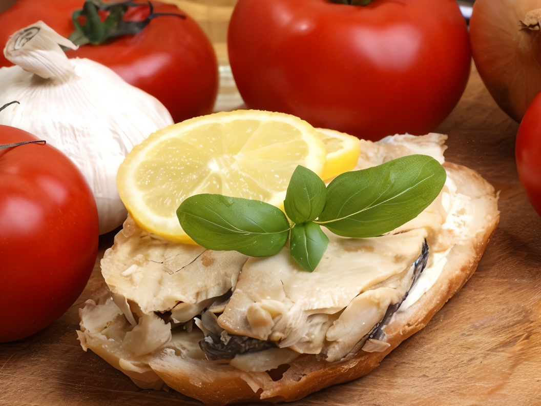 Mackerel and Lemon Sandwiches