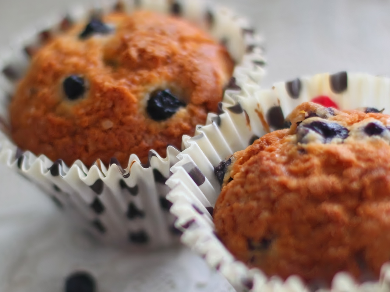 Blueberry Mini Muffins with Cinnamon