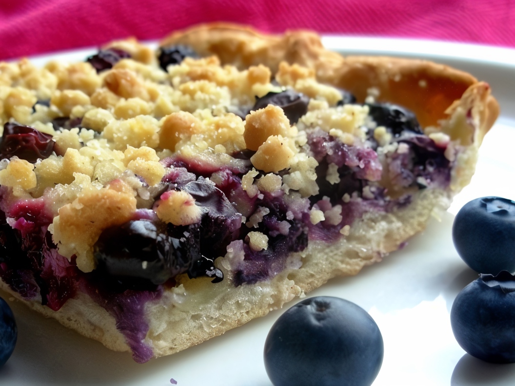 Blueberry Crumble Pie