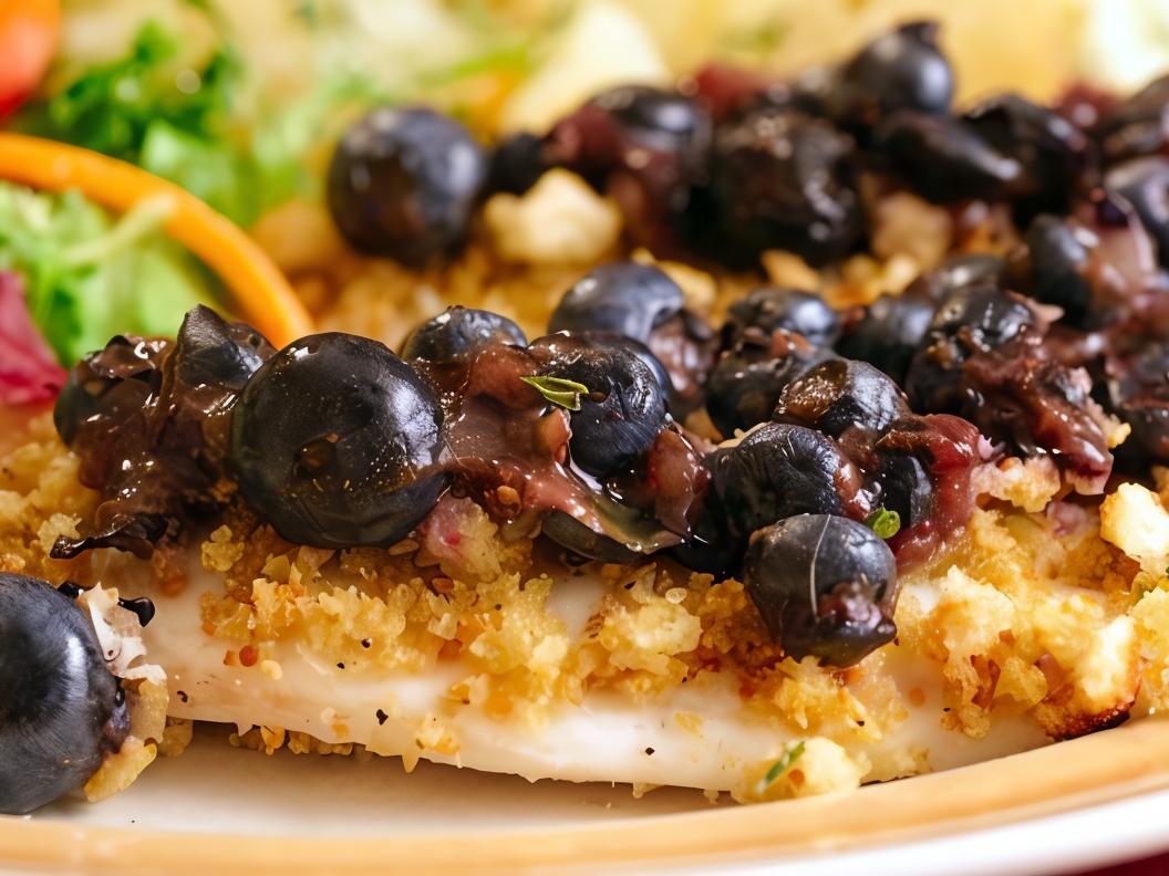 Blueberry Sauce with Thyme and Balsamic Vinegar