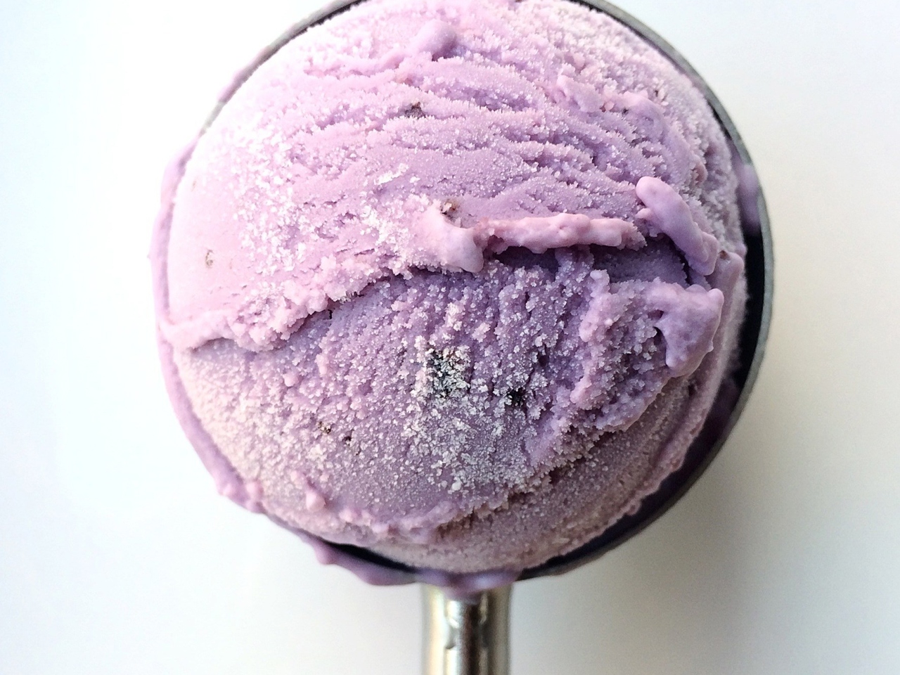 Blueberry Lavender Ice Cream