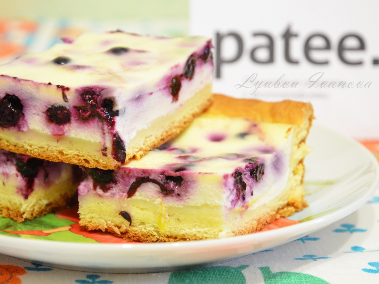 Blueberry Sour Cream Pie