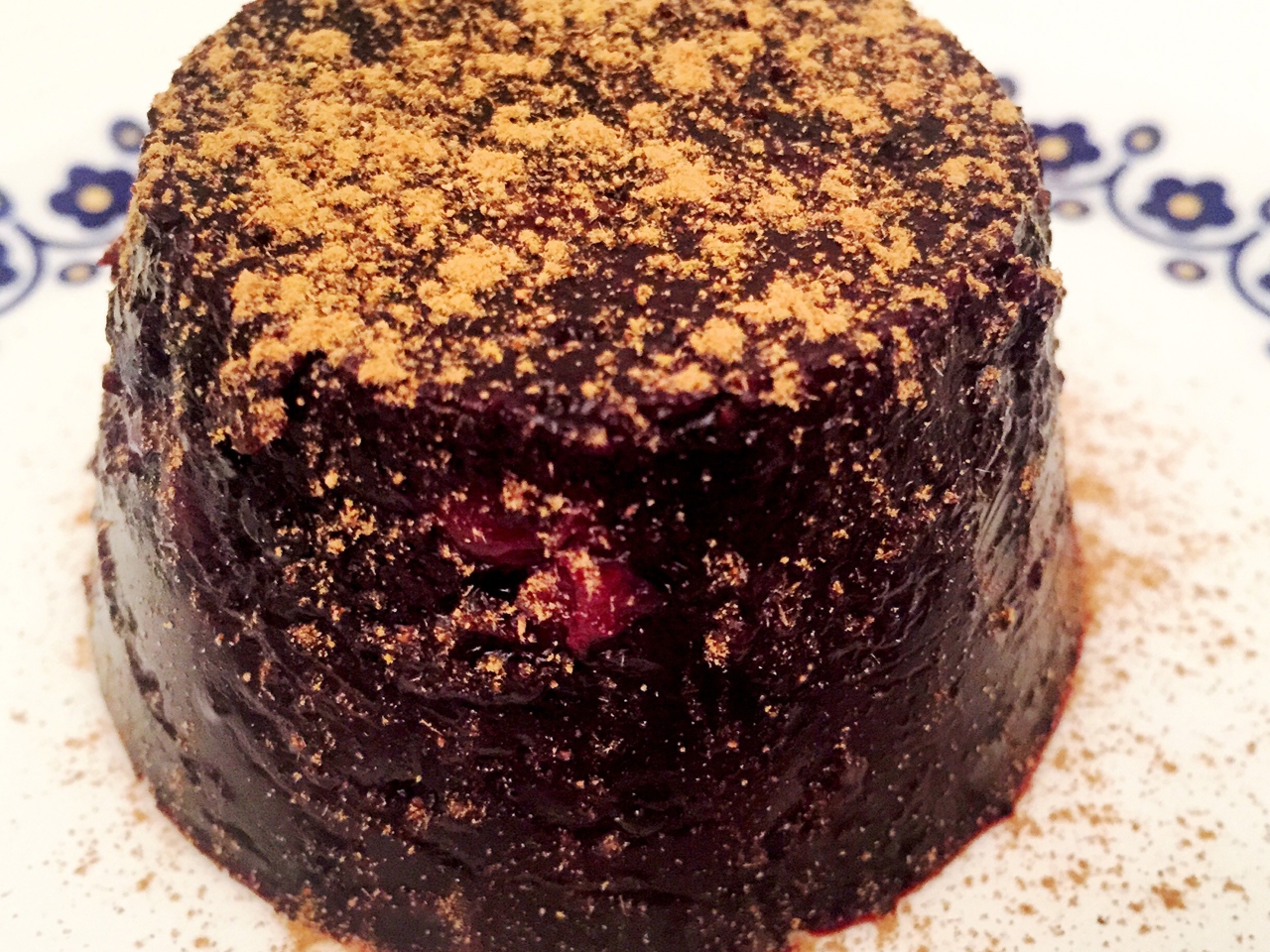 Blueberry Jelly with Cherry