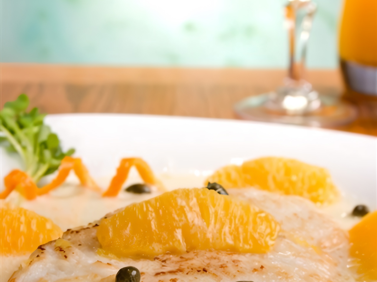 Black Sauce with Butter and Capers