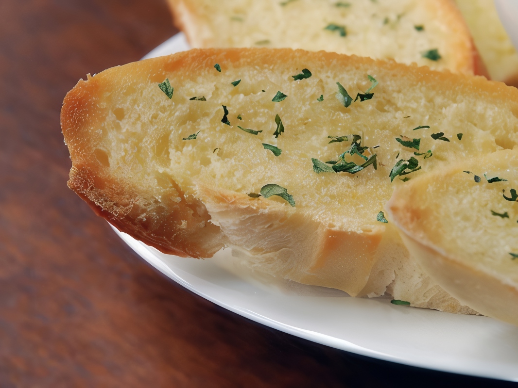 Garlic Toasts with Parsley