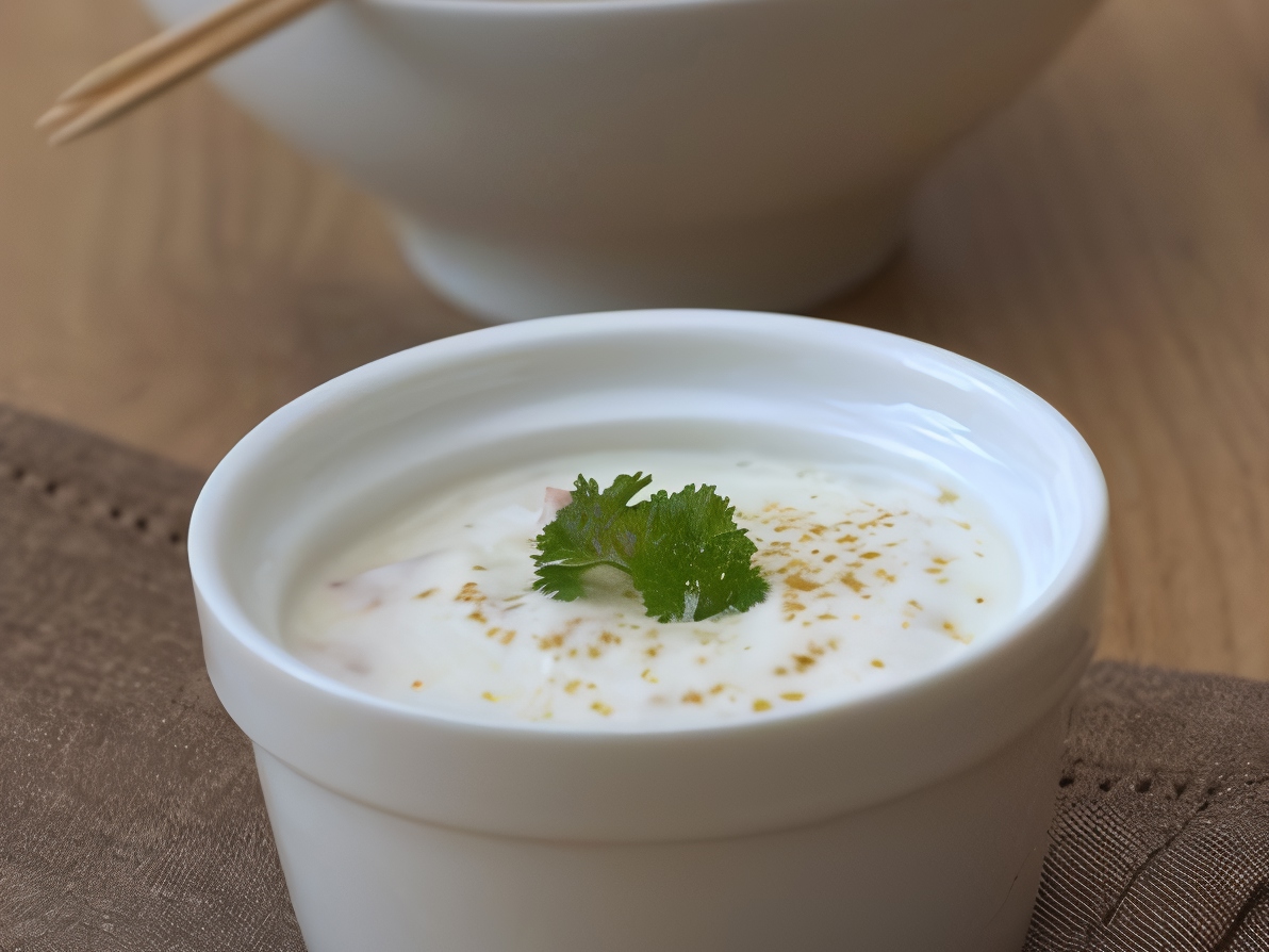 Garlic Yogurt Sauce with Oregano
