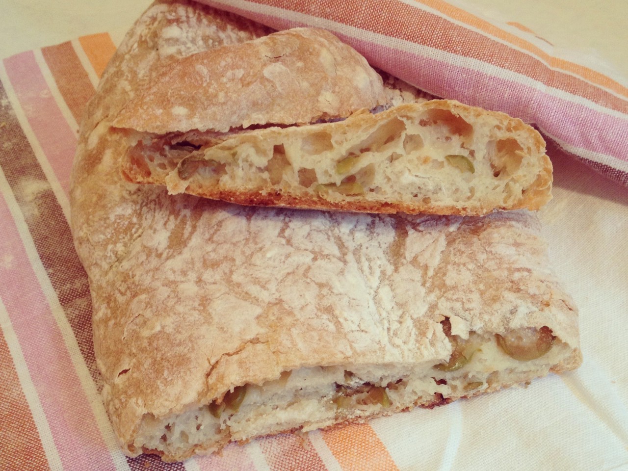 Ciabatta with Olives