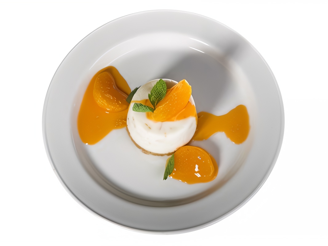 No-Bake Cheesecake with Marsala and Oranges