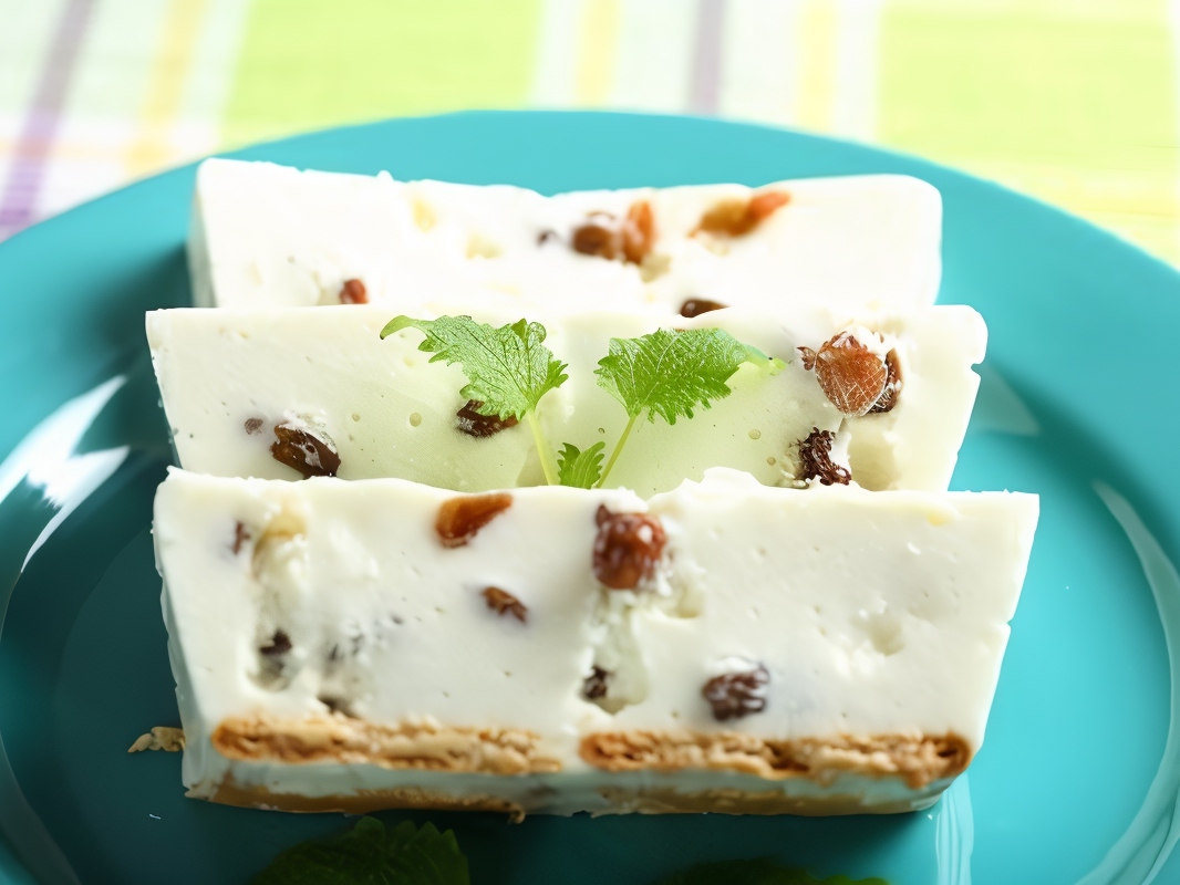 Cheesecake with Raisins