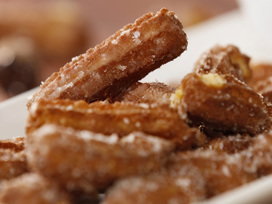 Churros with Chocolate Sauce