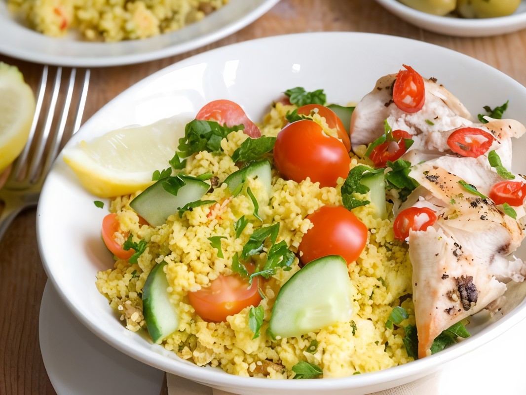 Cajun Spiced Chicken with Couscous