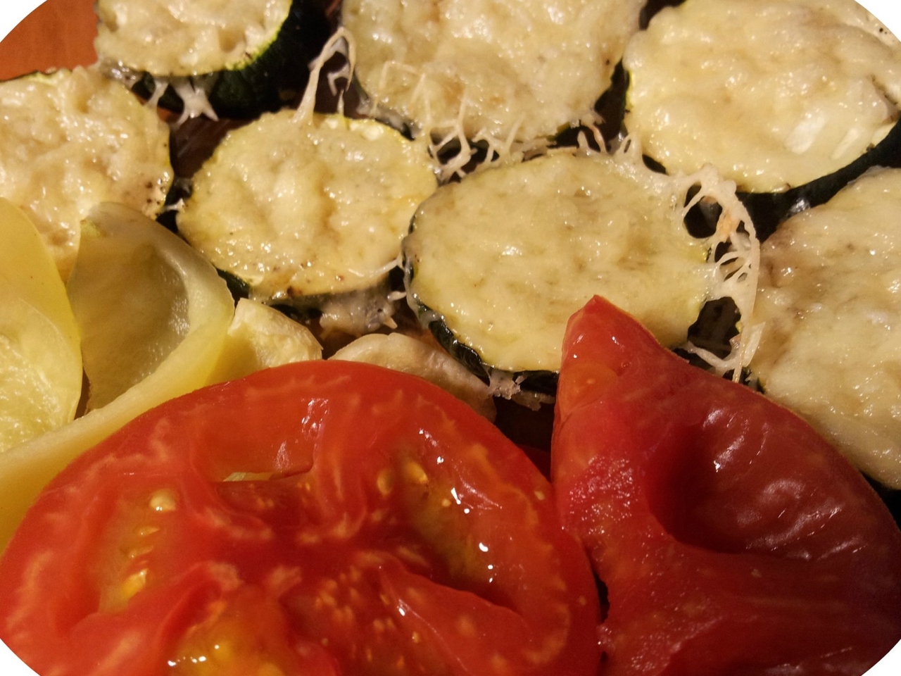 Zucchini with Cheese
