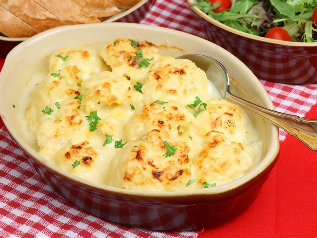 Cauliflower with Paprika Sauce