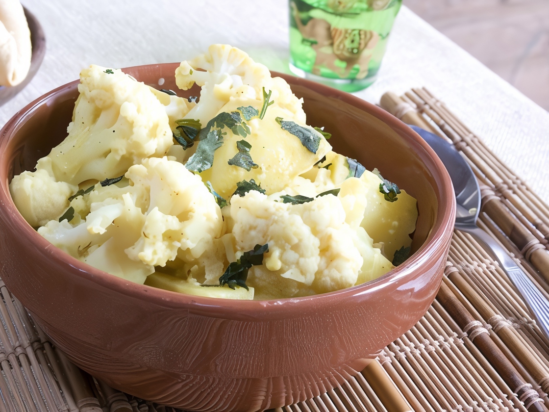 Cauliflower with Butter and Parsley