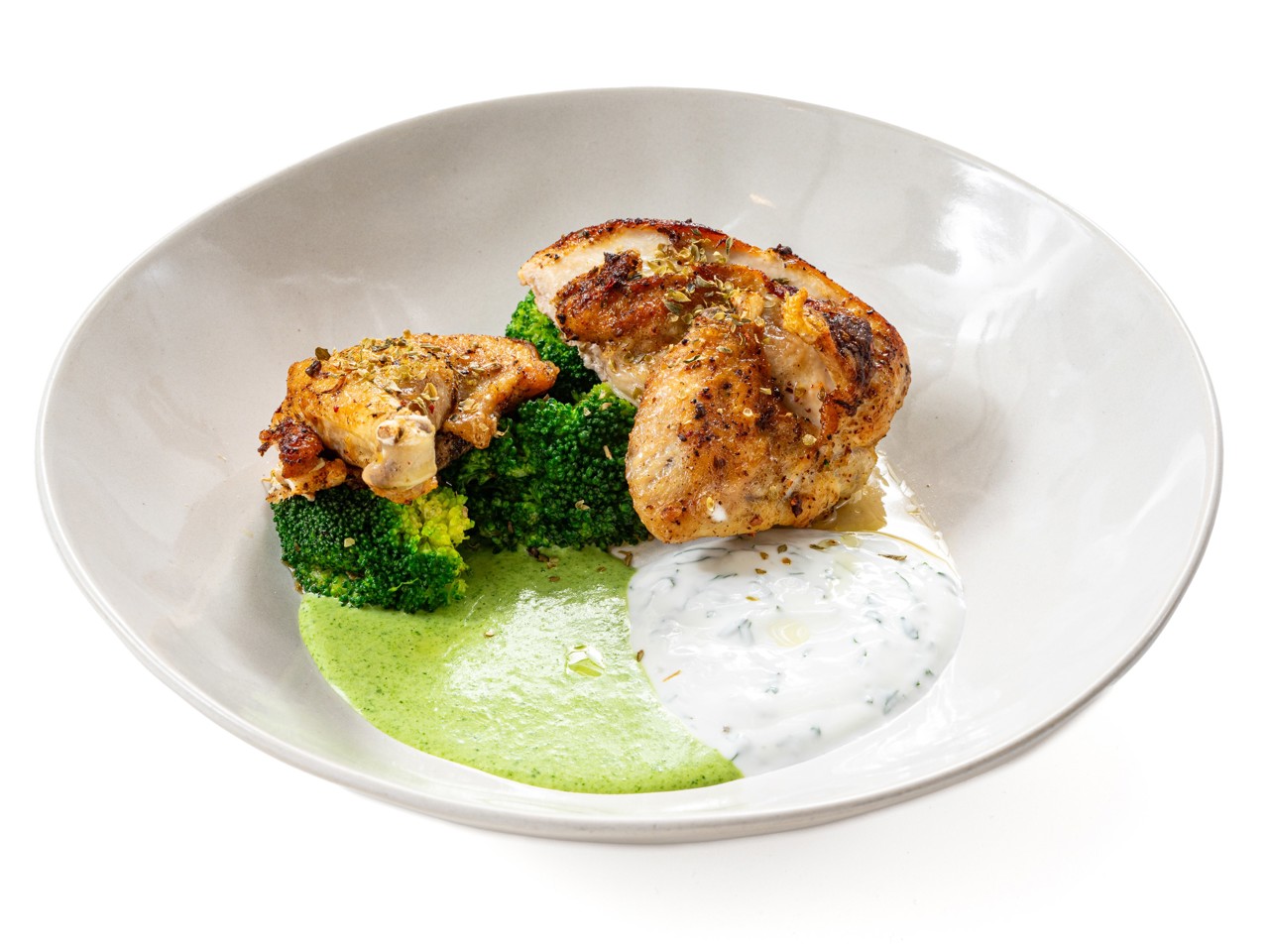 Chicken with Parmesan Sauce