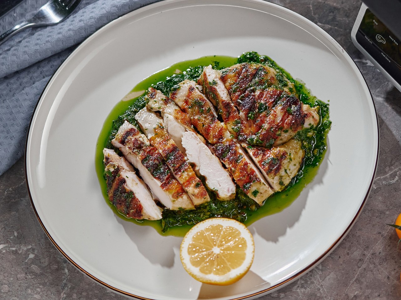 Chicken with Salsa Verde Sauce