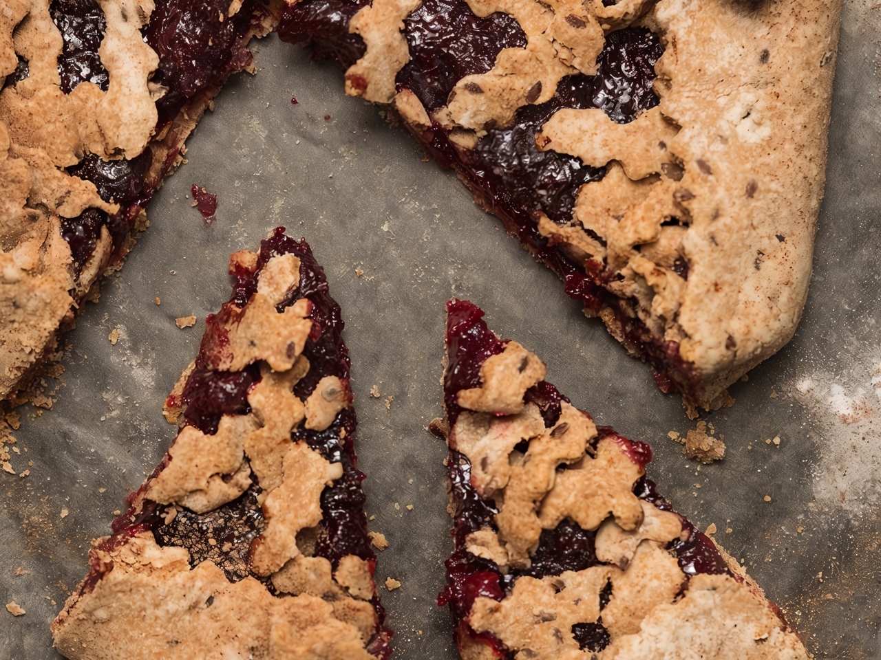 Rustic Cherry Galette