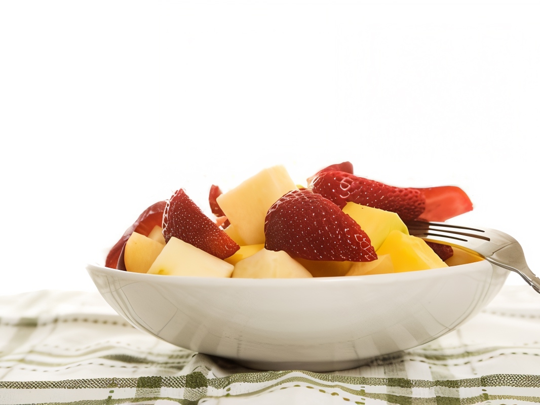 Mango, Strawberry, and Tequila Dessert