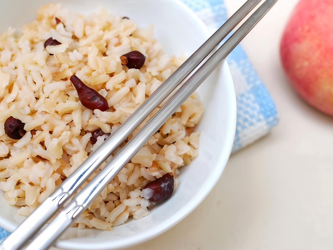 Wild Rice with Red Onion