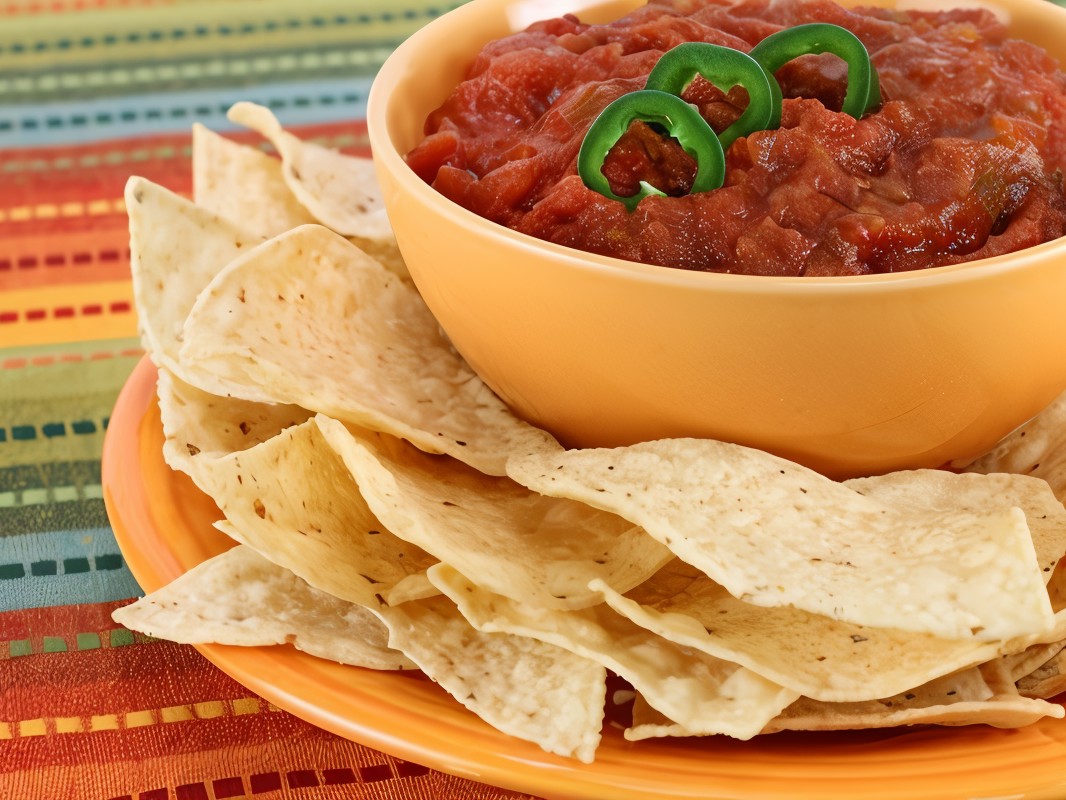 Roasted Red Pepper Dip with Capers and Raisins