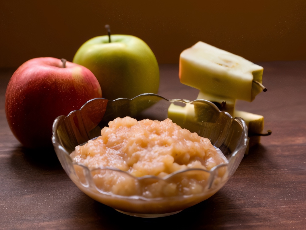 Homemade Unsweetened Applesauce