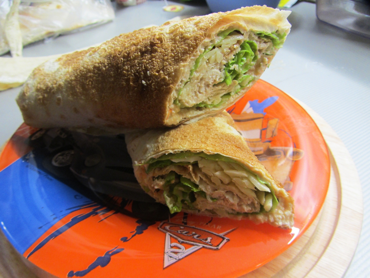 Homemade Shawarma with Cheese