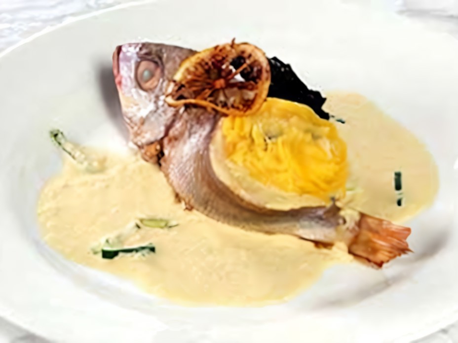 Dorado with Mashed Potatoes